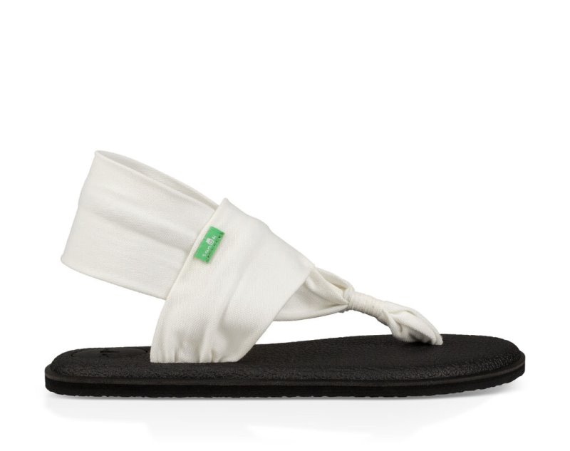 Sanuk Yoga Sling 2 - Sanuk Sandals Womens White - Philippines SFNUJL084